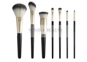 Quality 5 Pieces Synthetic Makeup Brushes For Face And Eye Cosmetics Private logo for sale