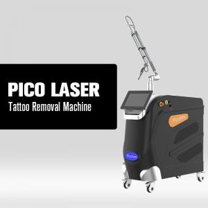 China Colorful Birthmark Pigmentation Removal Laser Machine Pico Second 3000W on sale