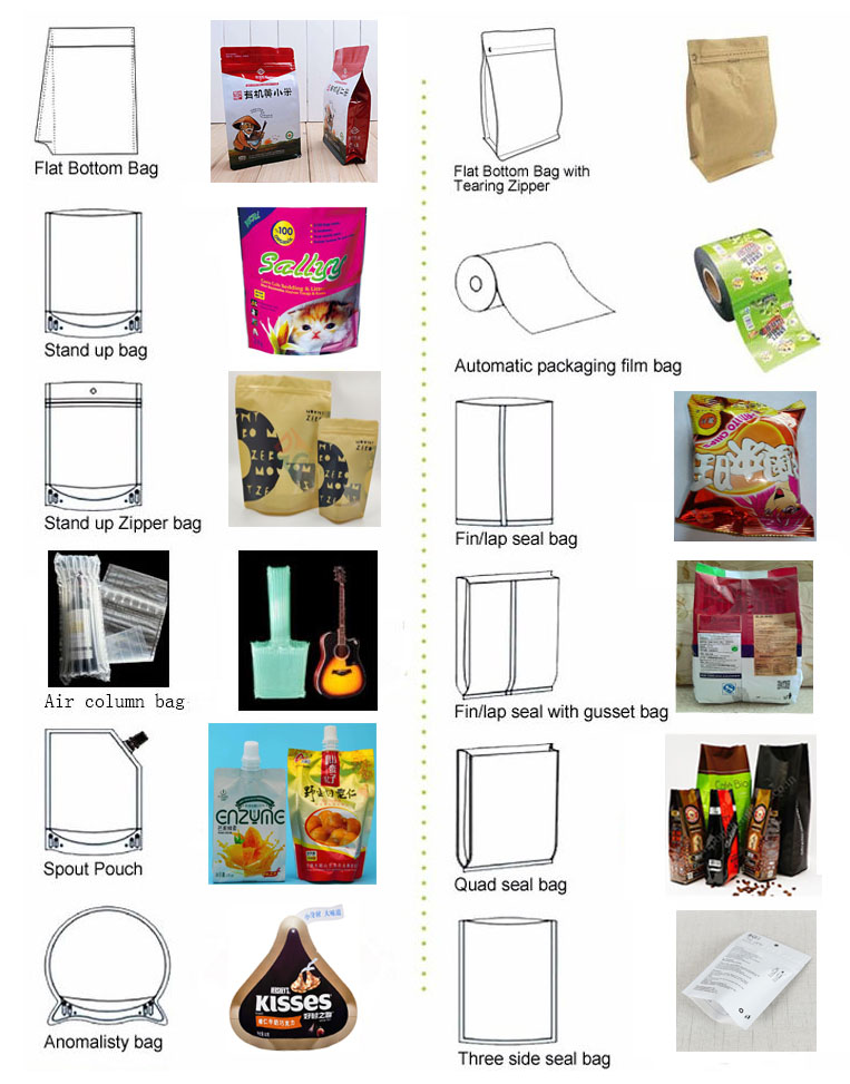 Up to 9 Colors Banana Chips Packaging Bag for Lays Potato Chips Durable and Attractive