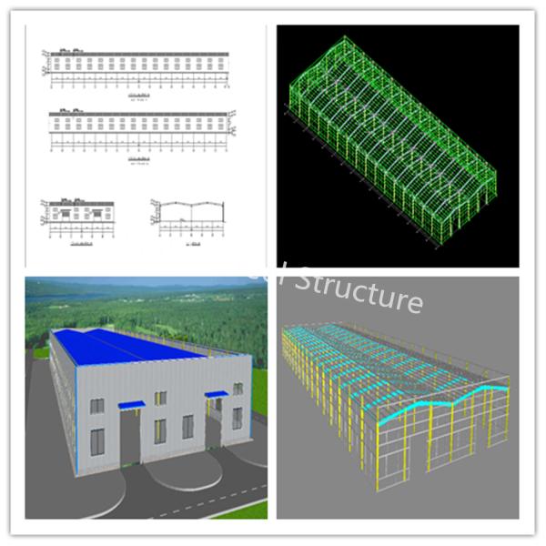 Prefabricated Steel Structure Storage Warehouse with Low Cost