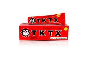 Quality TKTX 38% Ingredient 10g Pain Killer Tattoo Topical Anesthetic for sale