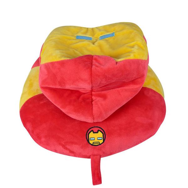 Stuffed U shape Pillow Crystal velboa extremely soft touching keep warming comfort in travel & relax time