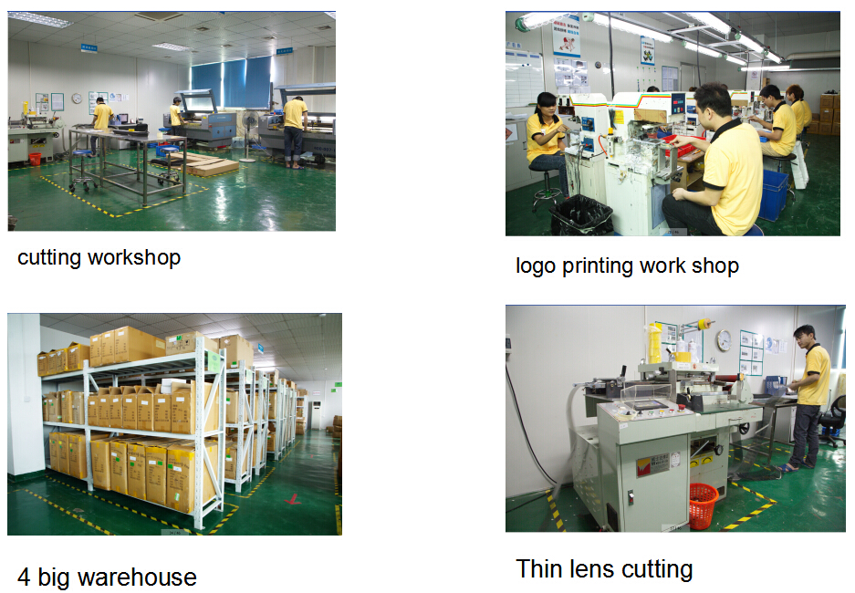 Plastic Circular Polarized 3D Glasses For Digital Theater