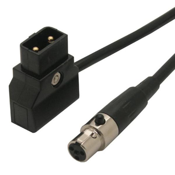 0.6M D-Tap Male to Tinny MINI XLR 4pin cable for VFM Monitor