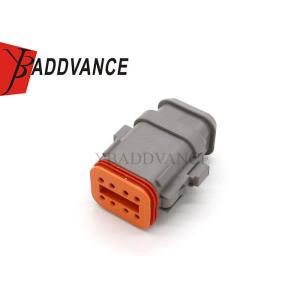 DT Series 8 Pin Deutsch Automotive Connectors With Shrink Boot Adapter DT06-08SA