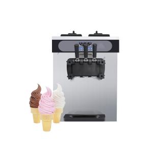 China 2022 High Quality High Quality Ice Cream Maker Commercial Wholesale Ice Cream Machine 3 Flavor Soft Serve Ice Cream Maker on sale