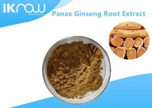 China 20% UV Panax Ginseng Root Extract Powder , Pure Natural Ginseng Herbal Supplement on sale