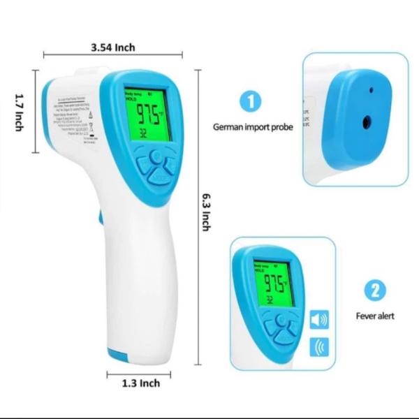 Buy LCD Display Digital Forehead Thermometer with 3in 1 function at wholesale prices