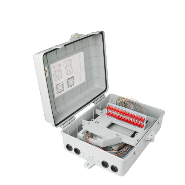 144 Fiber Optic Enclosures Optical Fiber Distribution Box With SC Adapter Pigtail