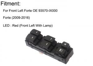 Quality Front Left Auto Window Switch Replacement For Hyundai Forte With Red Light for sale