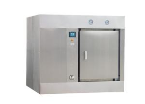 Quality Double Door Floor Pharmaceutical Autoclave , Disinfector Sterilizing Equipment for sale