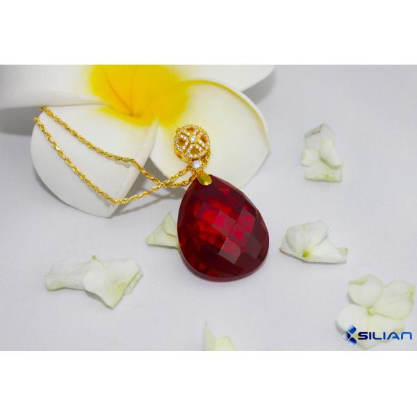 Pigeon Blood Ruby Fancy Color Sapphire 4x4mm 6x6mm