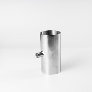Quality Beverage Industry SS316L Sanitary Stainless Steel Fittings Food Grade Steel Reducing Tee for sale