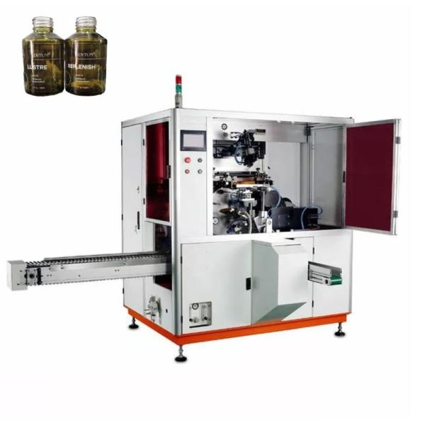 80ppm Silk Screen Bottle Printing Machine 2000x1200x1800mm Auto Unloading