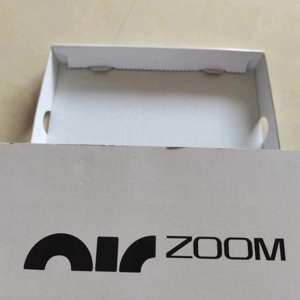 White Shoe Box Cardboard Storage Boxes for Shoe Organization Packaging