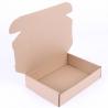 350g Kraft Corrugated Paper Boxes Transparent Gift Box for sale