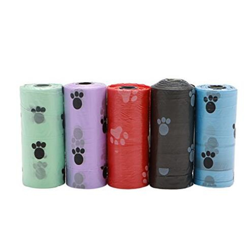PVA water soluble pet waste bag