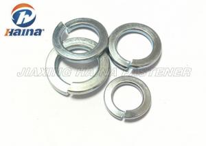 Quality Zinc Plated Flat Metal Washers M2 - M100 , Spring Loaded Washer Carbon Steel for sale