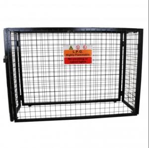 China Galvanized Steel Wire Gas Bottle Mesh Cage 920mm*1000mm*500mm For UK Market on sale