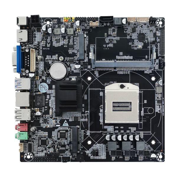 Buy High Quality Gen4 I7 I5 I3 for Intel RPGA 947 Thin Mini-ITX HM86 Chipset DDR3L MAX 8G RAM Motherboard for AIO Computer AIO-HM86S39S-V1.0 at wholesale prices