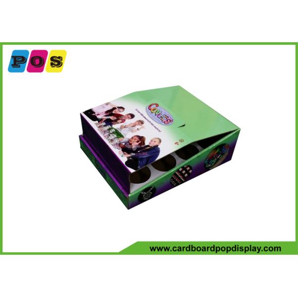 Promotional Corrugated Display Cardboard Boxes , Paperboard Inserts Small Packaging Boxes CDU069