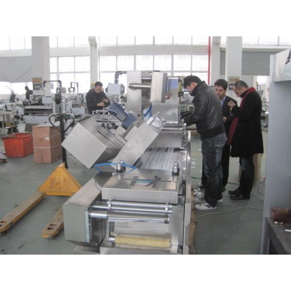 Chewing Gum Blister Automatic Cartoning Machine For Paper Box Insert