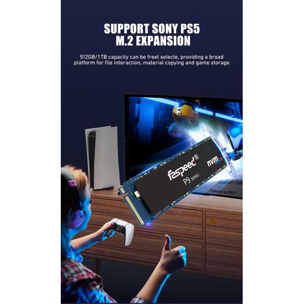 PCIe 4.0 512GB 1TB M2 NVMe SSDs Gen4 Drive Solid State Disk For Notebook Desktop PS5