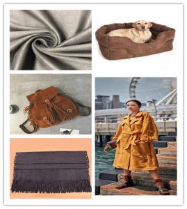 Quality 1000m Faux Suede Fabric for sale