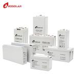Amosolar GEL Lead Acid Battery 12v 200AH 50ah 100ah 120ah 150ah 250ah Chargeable