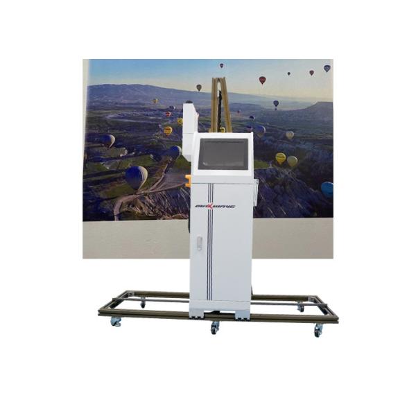 Single Head Dx7 3D Vertical Wall Painting Machine Printer Full Automatic