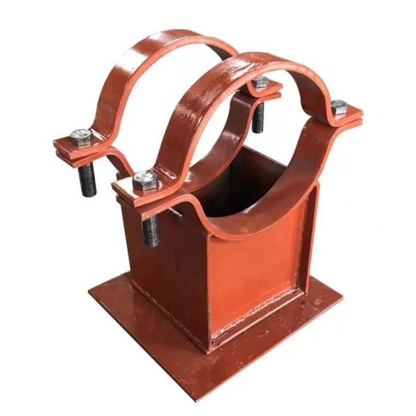 Buy Custom Pipe Clamp Pipe Support Pipeline Bracket Saddle Conduit Saddle Pipe saddle joint at wholesale prices