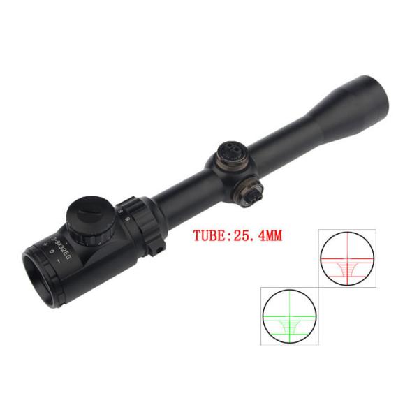 Red / Green Illuminated Reticle Sight 3 - 9X32E Water Resistant For Outdoor Hunting