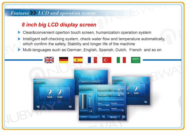 New invented professional 3 in 1 high quality and best selling Hair Removal MachineSHR + E- light