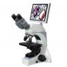 Android system Cheap price 3.0MP digital camera Biological LCD touch Screen microscope for sale
