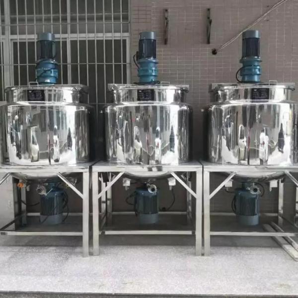Multipurpose Stable Cream Emulsifier Mixer , Medicine Vacuum Emulsification Machine