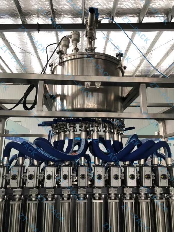 PLC 50ml Sauce Filling Machine 500ml Chocolate Paste Filling Machine