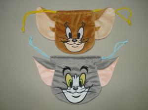 Quality plush Tom & Jerry pouches for sale