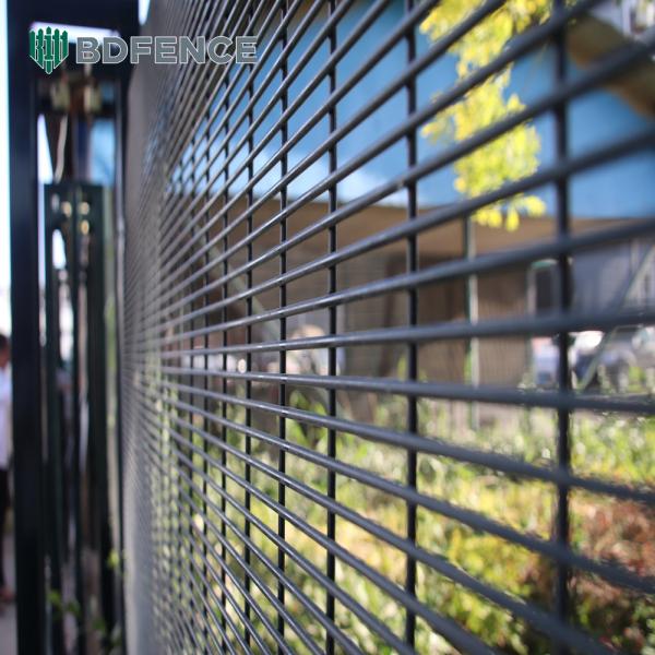 Customizable High Security Fence Panels Architectural Small Hole Wire Mesh Fence Anti Climb 358 Welded Mesh Fence Or Security