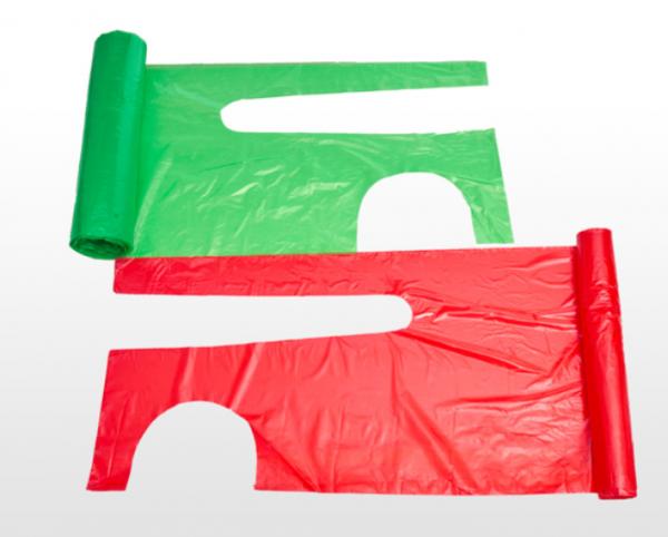 Buy PE LDPE HDPE Disposable Plastic Aprons Roll With Textured / Smooth Surface at wholesale prices
