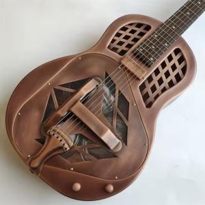 Quality 19 Series Resonator Guitar, Resophonic Guitars, Metal Body Duolian Guitar for sale