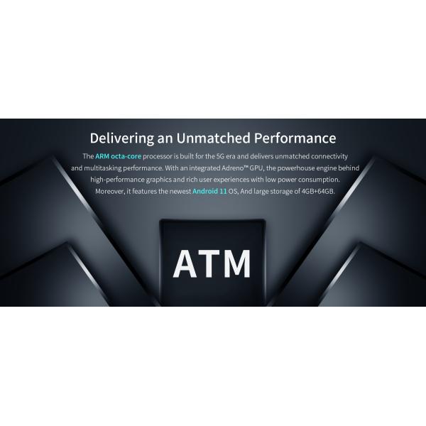 Industrial 10.1 Inch Rugged Android Tablet with IP65 Certification NFC 5G and 4G GSM