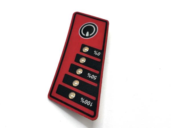 Buy LED Embeded Backlight Matrix FFC Membrane Switch Panels With Errows at wholesale prices