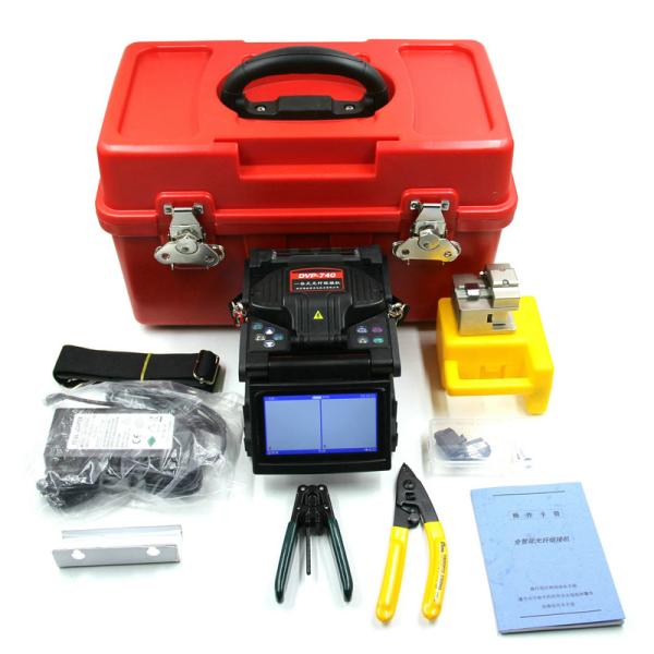 Automatic Optical Fiber Fusion Splicer , DVP 740 Splicing Machine For Sm Mm
