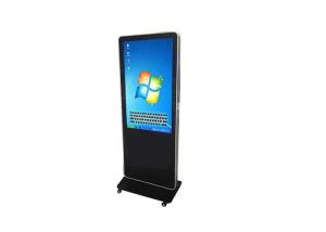 46 Inch Indoor Multi Touch Interactive Kiosk All In One Touchscreen PC With I3 Processor