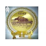 China Artwork Souvenir Metal Gold Medal  Silver Plated Furnishing Home Decoration for sale