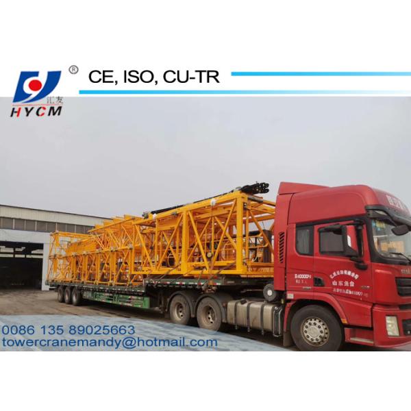 55m Tower Crane Jib Length 380V/50Hz Topless Tower Cranes 160m Max. Lifting Height Types of Tower Cranes