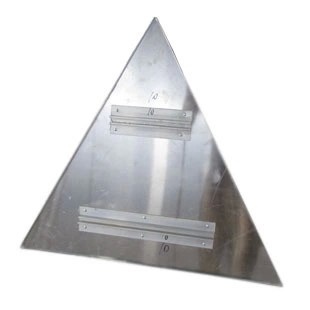 Durable Yellow Triangle Sheet Raffic Warning Danger Traffic Signs