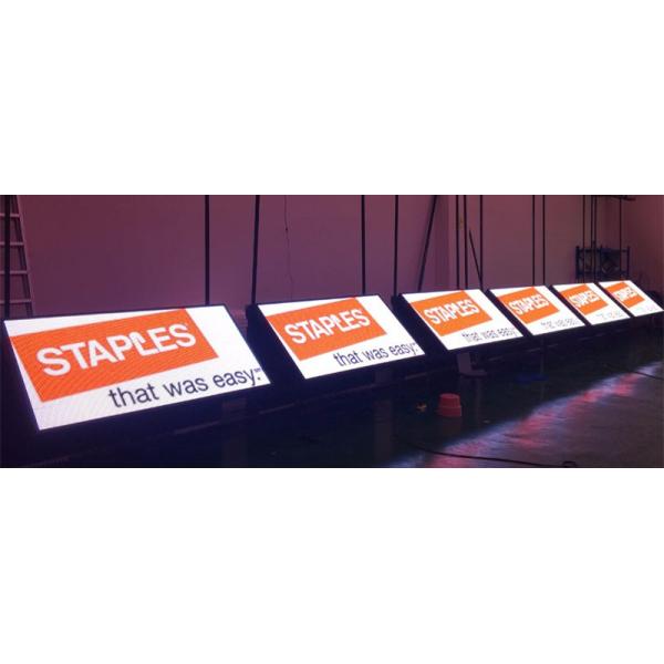 SMD Full Color LED Signs , P10 Outdoor LED Display Dimension Customized