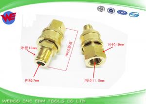China S863 Sodick EDM Machine Parts Water Pipe Fitting / Wire Edm Wear Parts on sale