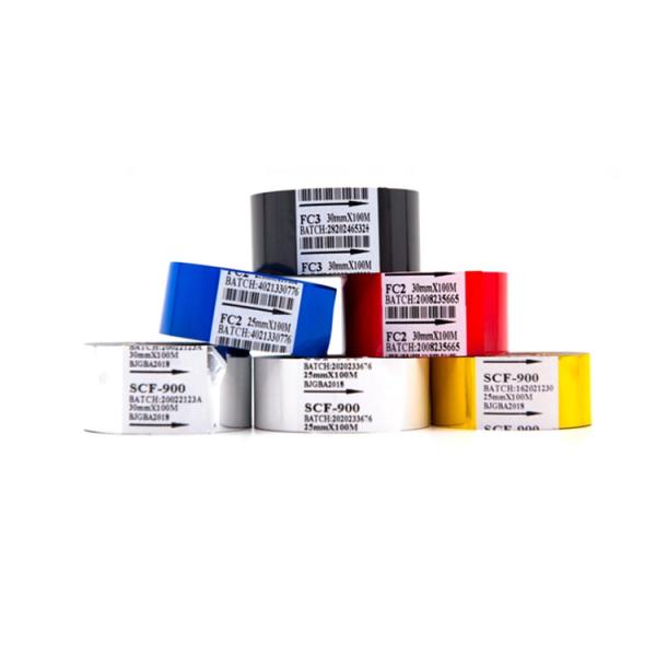 Hot Coding Ribbon foil for Packaging Industries with Batch Number Printing